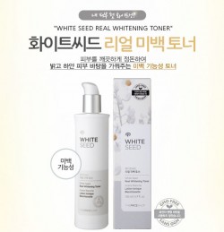 Nước Hoa Hồng White Seed Real Whitening Toner The Face Shop - Nuoc Hoa Hong White Seed Real Whitening Toner The Face Shop